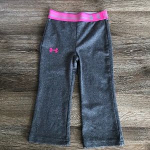 Under Armour baby girl leggings 18 months, gray